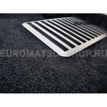 Текстильные 3D коврики Euromat3D Lux в салон для Subaru Forester (2012-2018) № EM3D-004709