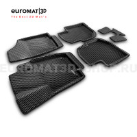 3D коврики Euromat3D EVA в салон для Skoda Rapid (2014-2019) № EM3DEVA-004508