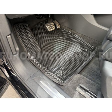 3D коврики Euromat3D EVA в салон для Audi Q6 (2022-) № EM3DEVA-005410