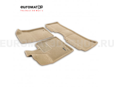 Текстильные 3D коврики Euromat3D Business в салон для Changan UNI-K (2023-) № EMC3D-001332T Бежевые Текстильные 3D коврики Euromat3D Business в салон для Changan UNI-K (2023-) № EMC3D-001332T Бежевые